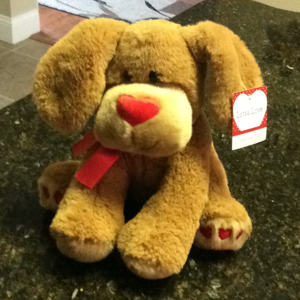 Adorable stuffed dog - Picture 1 of 3